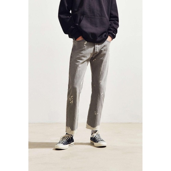 levi's cropped jeans mens